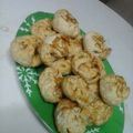 El cooksnap de Rock n' Roll cuando hizo Pancitos rellenos de queso, con orégano y ají molido.