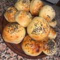 El cooksnap de Agustina Ciarpella cuando hizo Pan de papa de hamburguesas.
