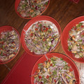 El cooksnap de Camila Retamal Bravo cuando hizo Ceviche chorito-camarón.