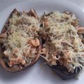 El cooksnap de MaryGlory cuando hizo Berenjena rellena de salmón a la soja.