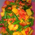 Cooksnap dari ummu uwais untuk resep Kentang buncis balado