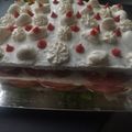 Tímea Meretei Cooksnap-ja, amikor elkészítette a(z) Andorka szülinapi szendvicstortája 🎂🍾🥂 receptet.
