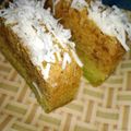 Cooksnap dari Bundeta untuk resep Brownies Pandan Maizena (No Mixer, No Oven)