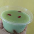Cooksnap dari Asti Rahmayanti untuk resep Puding Roti Pandan (agar-agar)