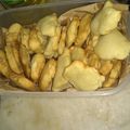 El cooksnap de Antonella Villar cuando hizo Buñuelos de manzanas.