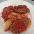 Cooksnap από nitsa στη συνταγή Σουτζουκάκια στο φούρνο με πατάτες
