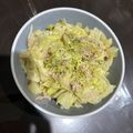 。かのこ。's cooksnap of when they made レンジで簡単！ キャベツのツナマヨサラダ.