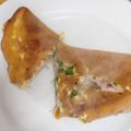 El cooksnap de Magda cuando hizo OMELET🌮(relleno de panceta ahumada, queso y aceitunas)🌮Y en homenaje al DÍA INTERNACIONAL DEL HUEVO🥚.