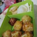 Cooksnap dari wahyu vevila roza untuk resep Bola-bola nasi keju (bekal anak sekolah)