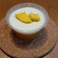 Cooksnap dari novaya untuk resep Pudding Cup Mangga Lapis Susu