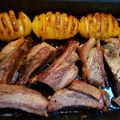 Timcsi Cooksnap-ja, amikor elkészítette a(z) Sült oldalas tepsis-hagymás krumplival receptet.