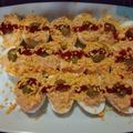 El cooksnap de Josevi cuando hizo Huevos rellenos.