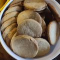 Lelkes Srác Cooksnap-ja, amikor elkészítette a(z) Diós keksz receptet.