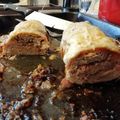 Beáta Pásztor Cooksnap-ja, amikor elkészítette a(z) Mozzarellával, sonkával és gombával töltött szűzérme receptet.