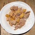 Cooksnap de PaulineB sur la recette Sauté de porc laqué à l'ananas