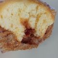 El cooksnap de Natalia Moncher cuando hizo Muffins rellenos de dulce de leche.
