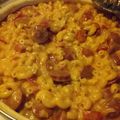 Lali 's cooksnap of when they made One Pot Cheesy Smoked Sausage & Pasta Skillet.