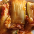 El cooksnap de Miguel cuando hizo Pastel de calabacín y boloñesa.