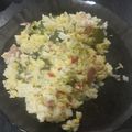 El cooksnap de Gonzalo Martínez cuando hizo Salteado de zapallitos y chorizo.