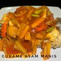 Cooksnap dari Nafulani untuk resep Gurame Asam Manis