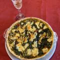 El cooksnap de Lorena Martinez cuando hizo Quiche de espinaca y champiñón.