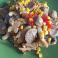 Cooksnap dari Lely eka untuk resep Tumis pedas sayur jagung, brokoli, jamur tiram dan bakso