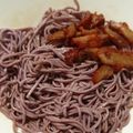 Cooksnap dari Lei's kitchen untuk resep Mie ubi ungu