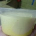 Cooksnap dari siska huwae untuk resep Puding Lapis Busa Putih telur