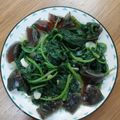屋頂 的 皮蛋炒地瓜葉 cooksnap