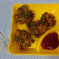 pinky makhija का कुकस्नैप जब उन्होंने पालक पकौड़ी (Palak pakodi recipe in Hindi) बनाया था।