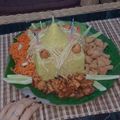 Cooksnap dari Agestiara untuk resep Nasi Kuning Magicom / Nasi Tumpeng Komplit Murah Mudah Istimewa