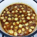 ZoéSolya Cooksnap-ja, amikor elkészítette a(z) Pikáns, könnyű leves sajtgombóccal receptet.
