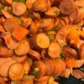 El cooksnap de columba ✩ cuando hizo Salchichas a la mexicana con puré de tomate🍅😋😋.