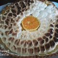 El cooksnap de Fernanda Lopez cuando hizo Orange Pie.