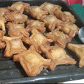 El cooksnap de Melania Rumite cuando hizo Pastelitos con hojaldre mil hojas.