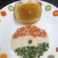 Bina Samir Telivala's cooksnap of when they made Tricolor Uttapam.