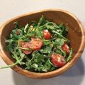 Diana Nelson's cooksnap of when they made Wild Rocket & Goats Cheese Salad.