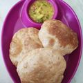Nithyakalyani Sahayaraj's cooksnap of when they made பூரி, உருளைக்கிழங்கு மசால் (Poori urulaikilanku masal recipe in tamil).