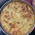 El cooksnap de Adriana Escardó cuando hizo Tarta de cebollas, queso y panceta 😋😋😋.