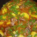 El cooksnap de jorge albornoz cuando hizo Riñones a la olla con tomate.