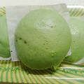 Cooksnap dari Nuzul Mukaromah untuk resep Bakpao Pandan isi Cokelat