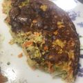 El cooksnap de Dagoberto cuando hizo Tortilla de zanahoria, zapallo y acelga.