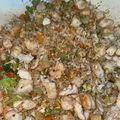 El cooksnap de Diego Martínez cuando hizo Arroz yakimeshi mixto.