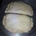 El cooksnap de cristinaclavijo2003 cuando hizo Calzone de jamón, queso, panceta, cebolla, morrón y huevo.