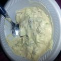 tiffany.yvonne1's cooksnap of when they made Snickers Carmel Apple Salad (I found this on Facebook).
