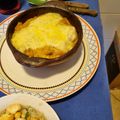 El cooksnap de marco cuando hizo Chupe de guatitas.