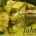 Cooksnap dari Dapur. Ayu untuk resep Opor Ayam Tahu