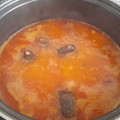 El cooksnap de Sara Santamaria cuando hizo Judías blancas con arroz.