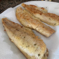 El cooksnap de Laura cuando hizo Filetes de merluza a la romana.