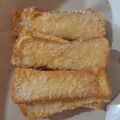 Cooksnap dari bunda triplet untuk resep Roti tawar kering manis gurih